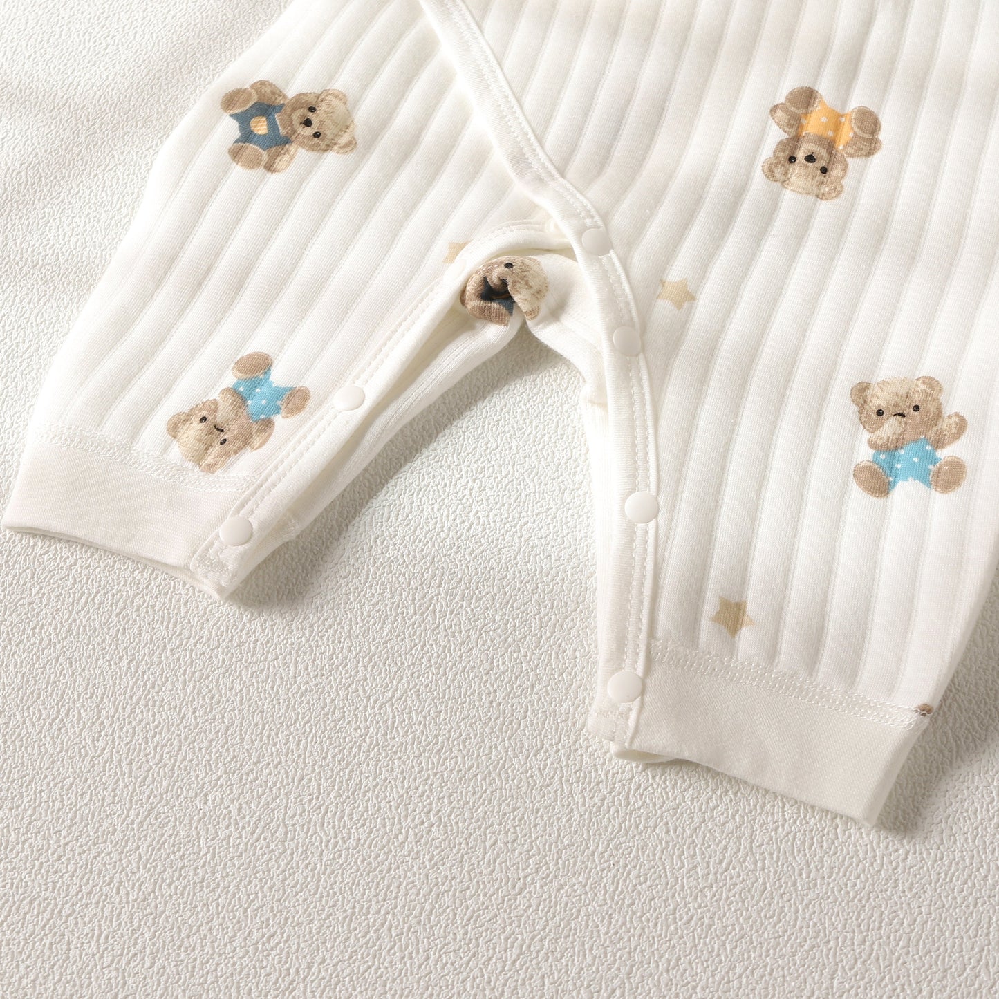 The Charming Bear Boucle Wrap Baby Grow Romper