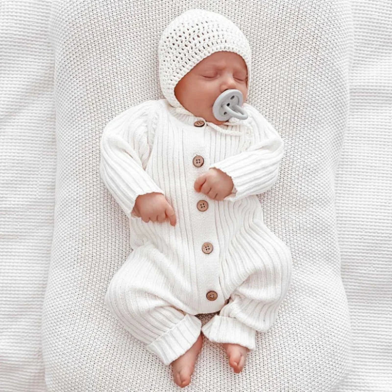 Chunky Rib Baby Jumpsuit