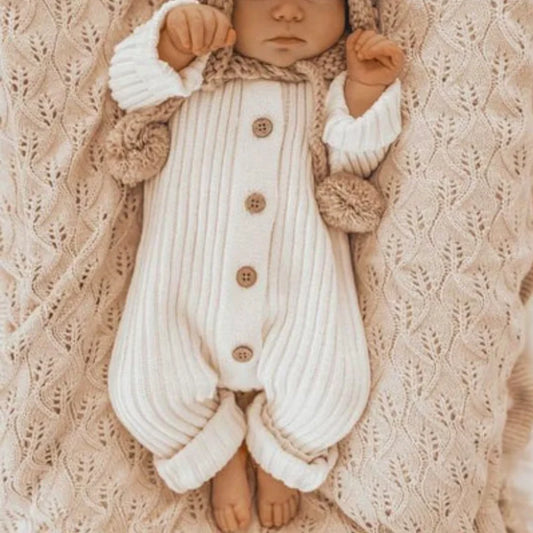 Chunky Rib Baby Jumpsuit