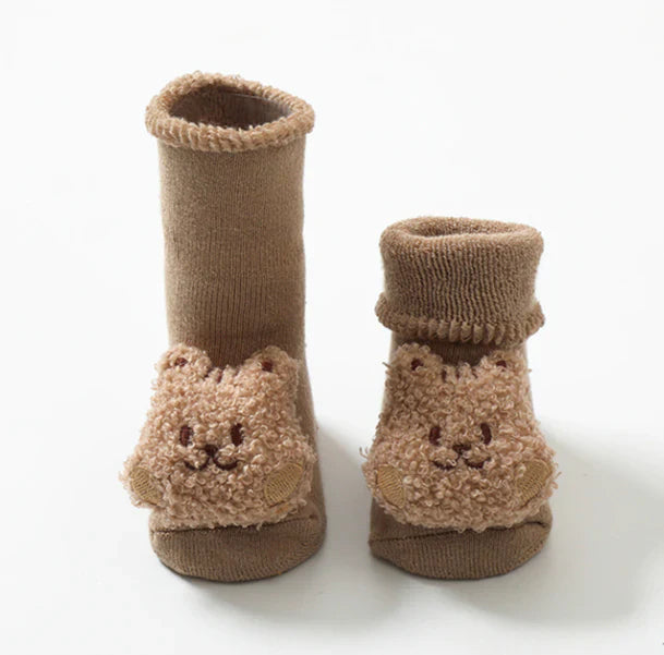 Boucle Teddy Slipper Socks