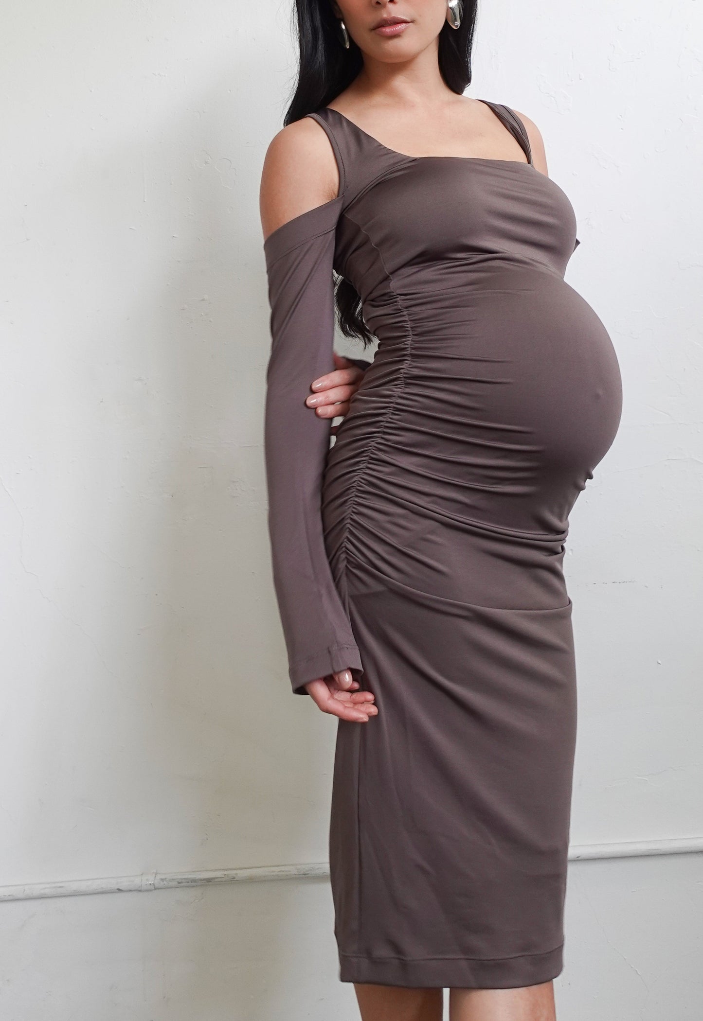 Gia Dress | Taupe