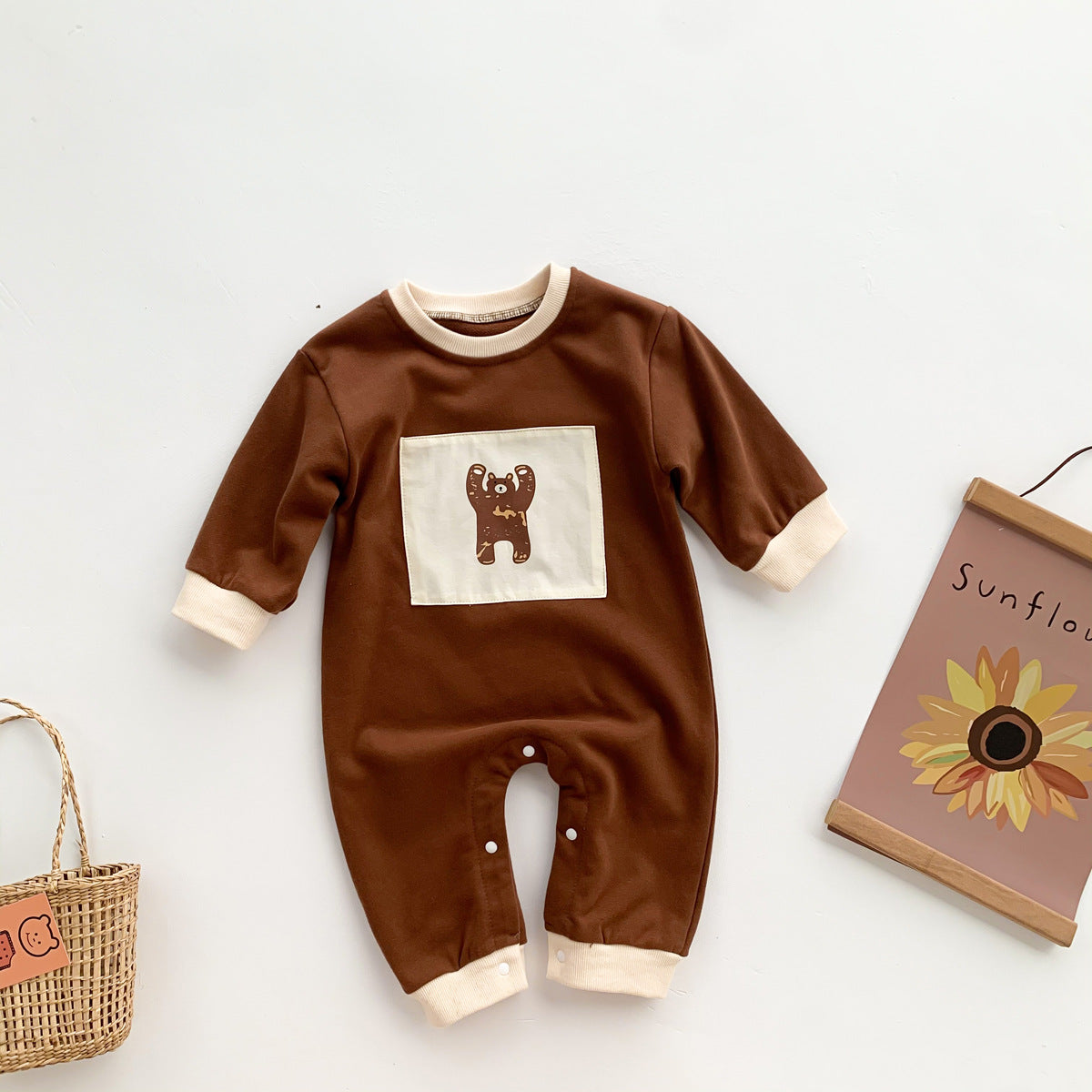 Happy Bear Sleepsuit Romper