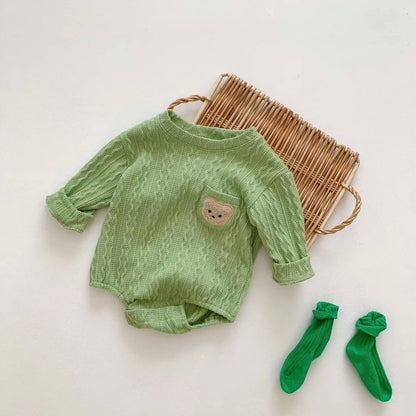 Autumn Bear Romper