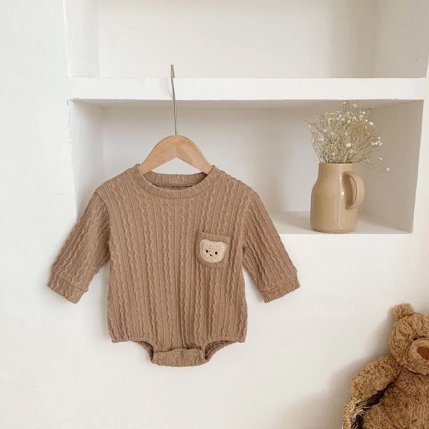 Autumn Bear Romper