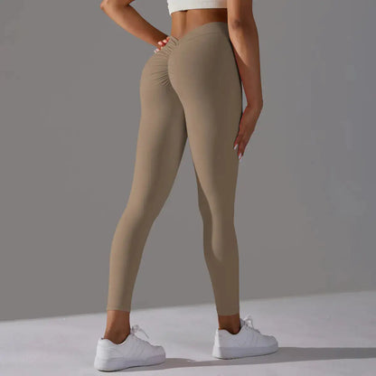 Sculpting V-Back Leggings