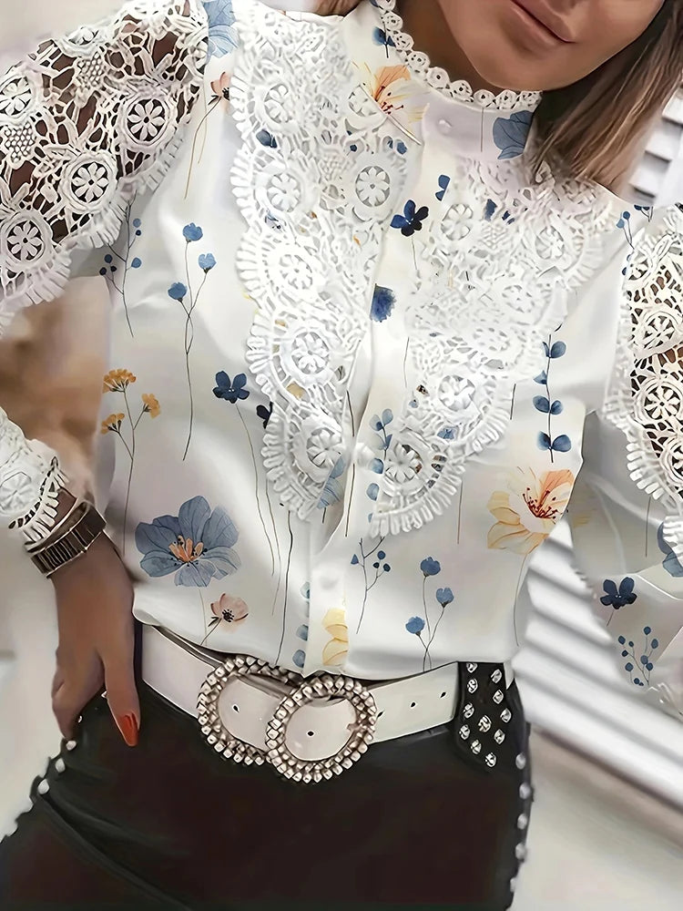 Elegant Lace Shirt