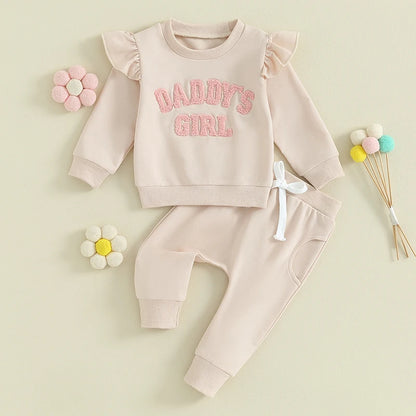 Daddys Girl Long Sleeve Crewneck Sweatshirt & Pants