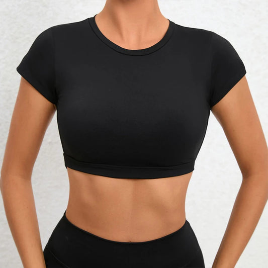 Backless Yoga Sport Crop Tops