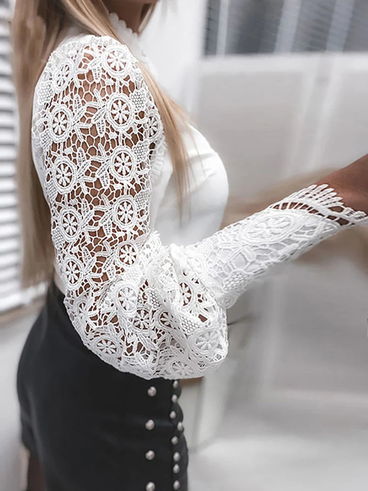 Elegant Lace Shirt