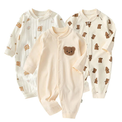 Baby Bear Printed Romper for Boys and Girls