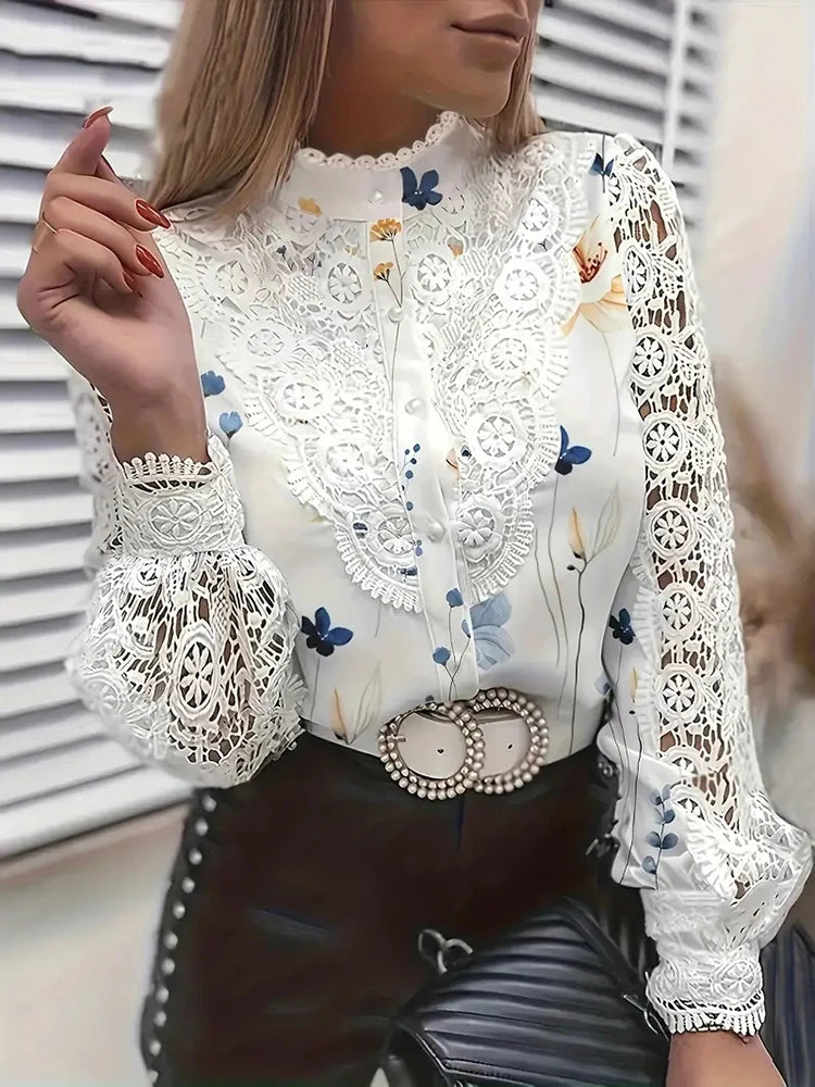 Elegant Lace Shirt