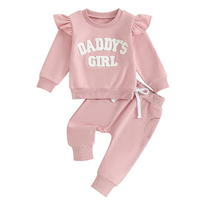 Daddys Girl Long Sleeve Crewneck Sweatshirt & Pants