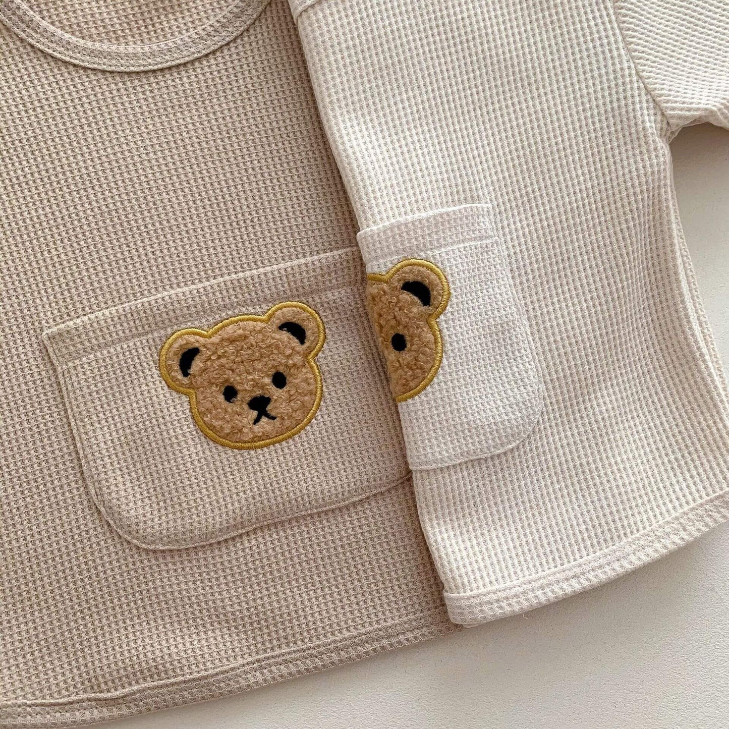 Waffle Bear 2 Piece T-Shirt & Shorts Set