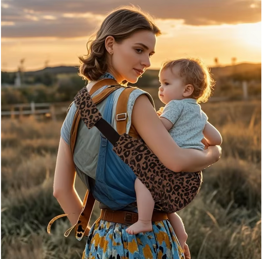 Toddler/Baby Carrier with extra padded shoulder strap