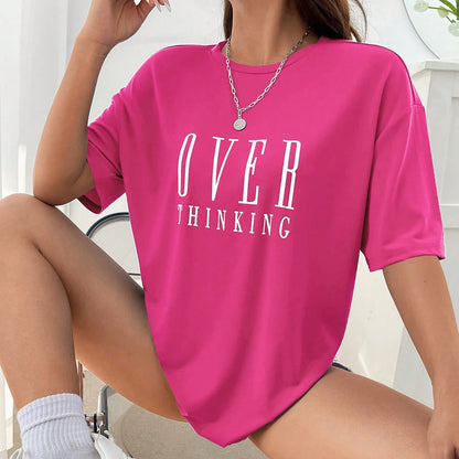 Over Thinking Women Cotton Top