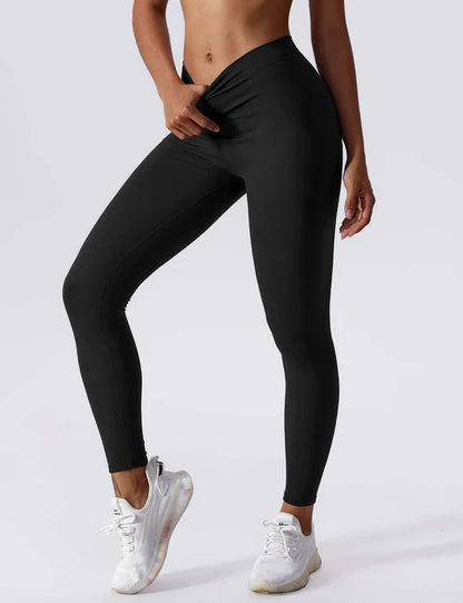 Sculpting V-Back Leggings