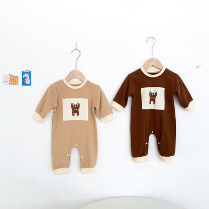 Happy Bear Sleepsuit Romper