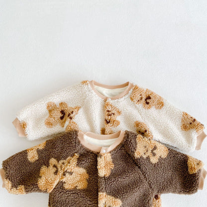 Bear Fleece Romper