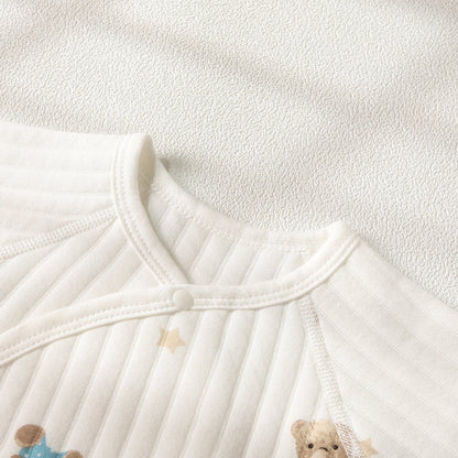 The Charming Bear Boucle Wrap Baby Grow Romper