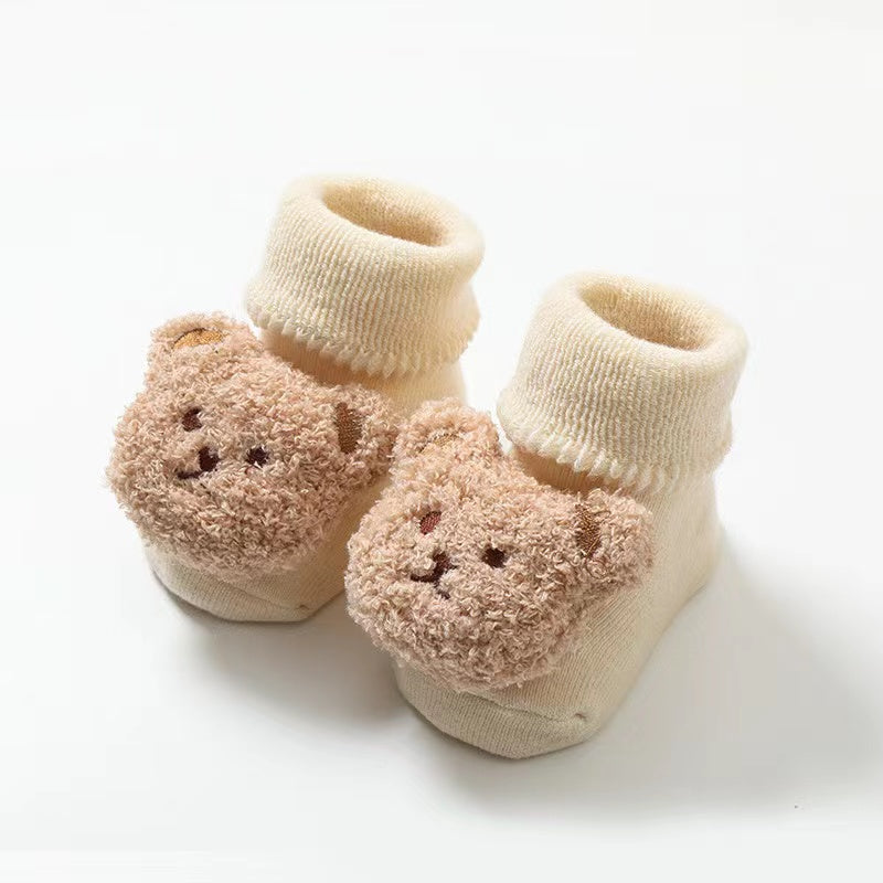 Boucle Teddy Slipper Socks