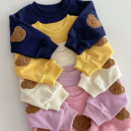 Cozy Cub Bear Colour Tracksuit