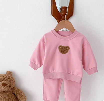 Cozy Cub Bear Colour Tracksuit