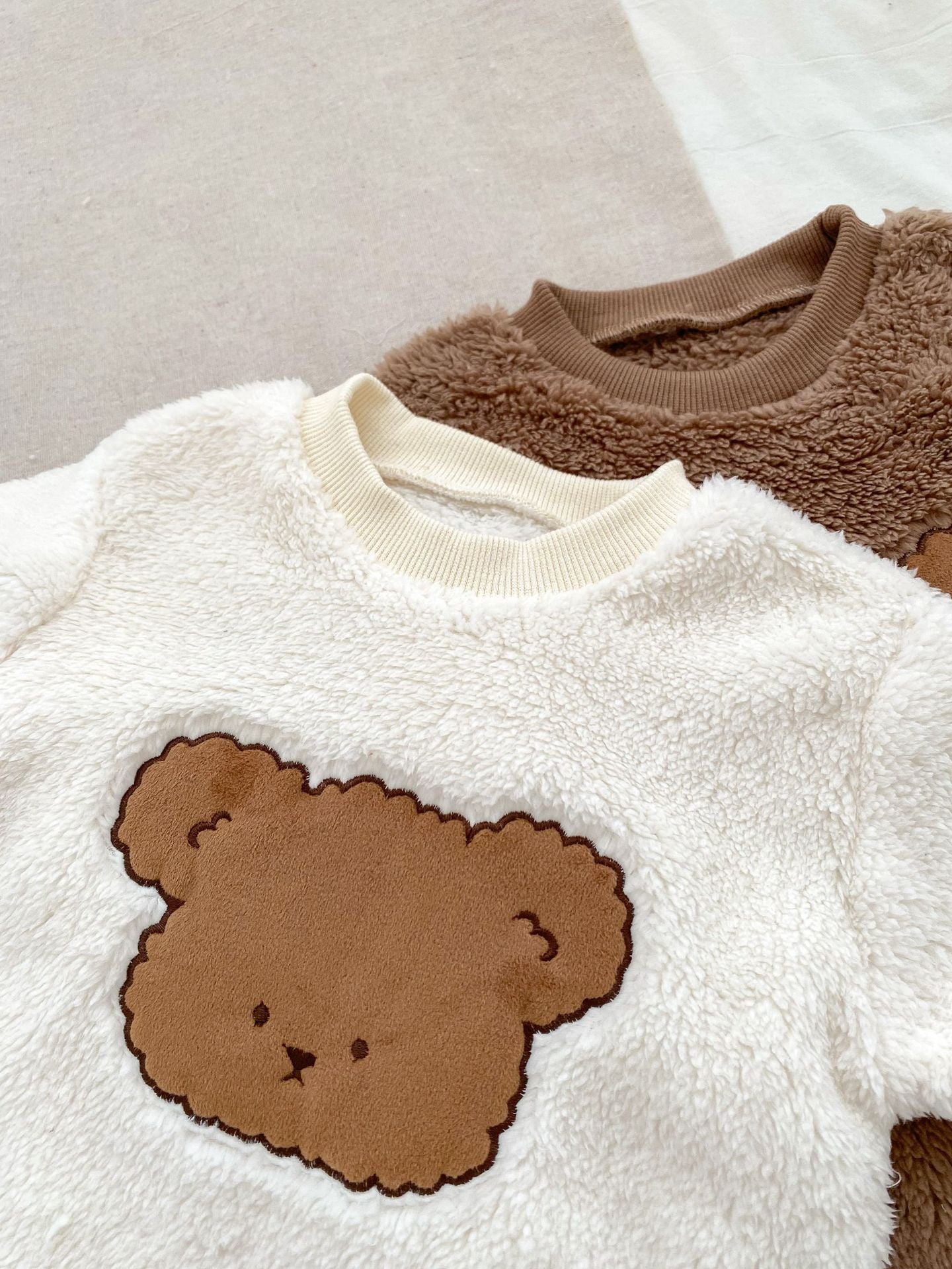 The Love Fur Bear Knitted Hooded Pramsuit